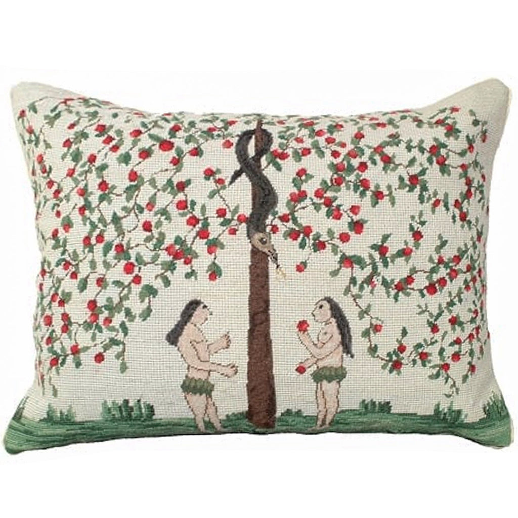 Garden of Eden Apple Eve Decorative Throw Pillow, Size: 16x20