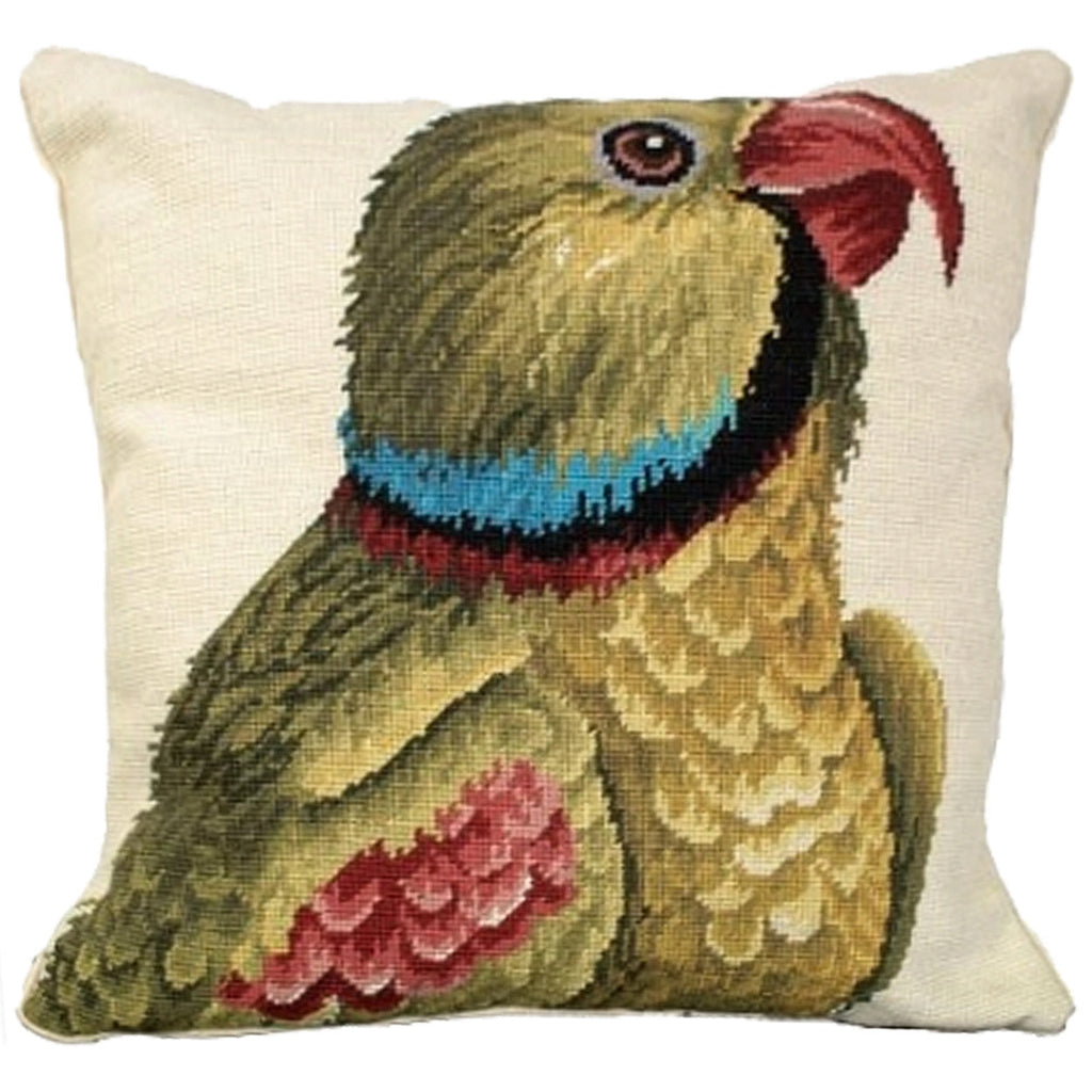 Colorful Parrot Wildlife Bird Decorative Throw Pillow, Size: 18x18