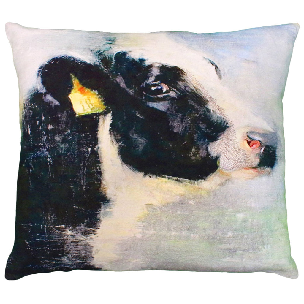 Printed Farm Cow Decorative Throw Pillow, Size: 20x20
